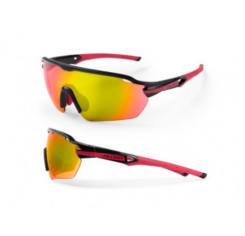 OKULARY ACCENT REFLEX CZAR-RÓŻOWE, SOCZEWKI RÓŻ