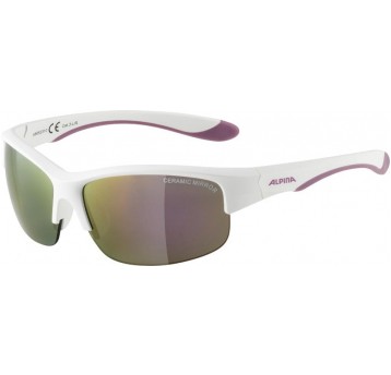 OKULARY ALPINA JUNIOR FLEXXY YOUTH HR WHITE PURPLE