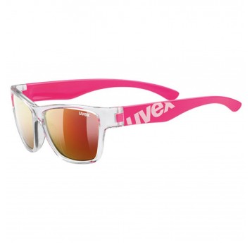 OKULARY DZIEC. UVEX SPORTSTYLE 508 CLEAR PINK