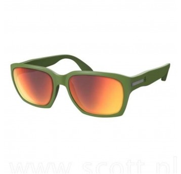 OKULARY SCOTT C-NOTE DARK GREEN RED