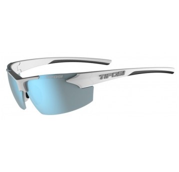 OKULARY TIFOSI TRACK WHITE/BLACK SZKŁO SMOKE BLUE