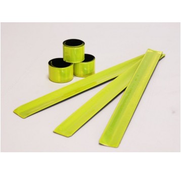 OPASKA ODBLASKOWA JY-1006 SAMOZACISKOWA ŻÓŁTA