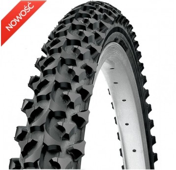 OPONA BLACK1 16x1,95 52-305 + 1mm R-4104