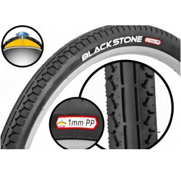 OPONA BLACK1 24x1,75 47-507 + 1mm M-1400