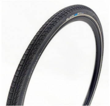 OPONA BLACK1 28x1,75 47-622 + 3mm REFLEX TORO