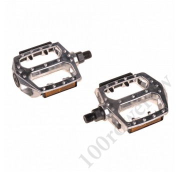 PEDAŁ BMX FP-965 9/16" SREBRNE KULKA ALU