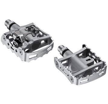 PEDAŁY SHIMANO SPD PD-M324 SREBRNE