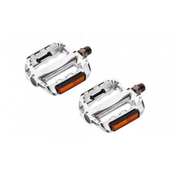 PEDAŁY VP-469 TREK/CITY OŚ 9/16 SREBRNE