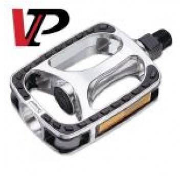 PEDAŁY VP-608 ALU;9/16 ANTYPOŚŁIZG SREBRNE
