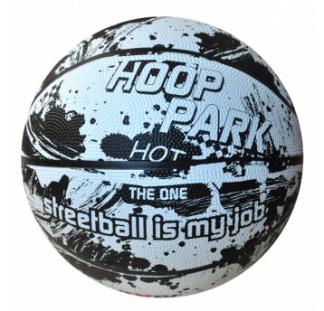 PIŁKA DO KOSZYKÓWKI 7' HOOP PARK CZARNA A0068