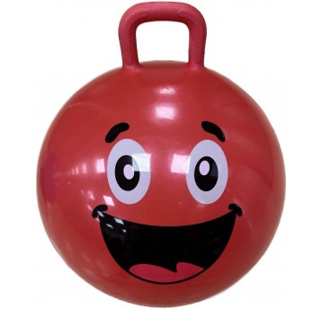 PIŁKA DO SKAKANIA 45cm CZERWONA TOYS