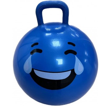 PIŁKA DO SKAKANIA 45cm NIEBIESKA TOYS