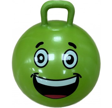 PIŁKA DO SKAKANIA 45cm ZIELONA TOYS