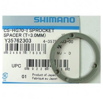 PODKŁADKA DYSTANSOWA DO KASETY 8-rz. 3mm PLASTIK