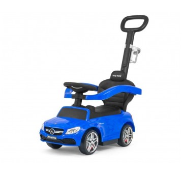 POJAZD MERCEDES AMG C63 COUPE BLUE Z RĄCZKĄ