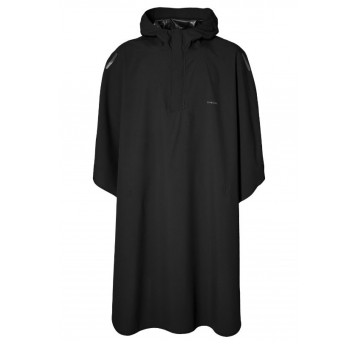 PONCHO BASIL HOGA JET BLACK
