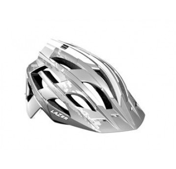 PROMOCJA KASK LAZER OASIZ BIAŁO-SREB ROZM. 52-58cm