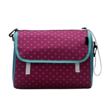 PROMOCJA TORBA BAGAŻOWA INDYGO SINGLE POLKA DOTS