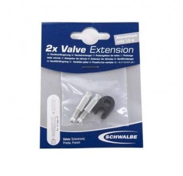 PRZEDŁUŻENIE ZAWORU SCHWALBE TUBELESS 17mm 2szt