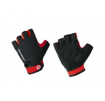 RĘKAWICZKI ACCENT BORA ROZM. L CZARNO-CZERWONE