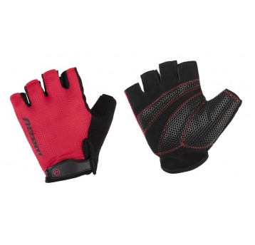 RĘKAWICZKI ACCENT BRICK ROZM. S CZARNO-CZERWONE