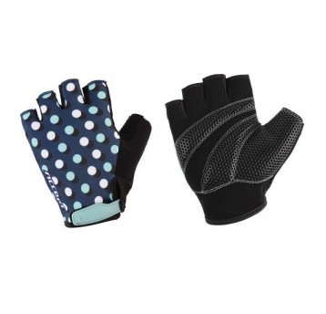 RĘKAWICZKI ACCENT DOTS ROZM. XS GRANAT-NIEBIESKI