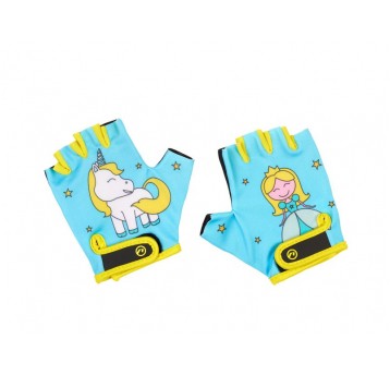 RĘKAWICZKI ACCENT DZIEC. PRINCESS ROZM. L/XL NIEB