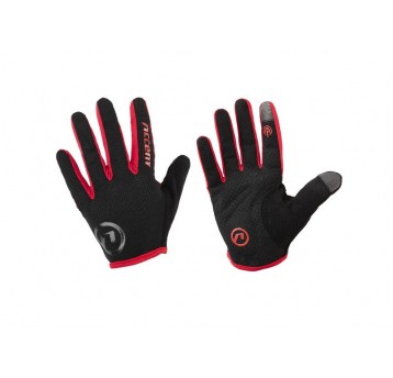 RĘKAWICZKI ACCENT HERO ROZM. L CZARNO-CZERWONE