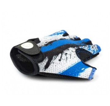 RĘKAWICZKI AUTHOR JUNIOR L X6 DZIEC.BIA-CZAR-NIEB