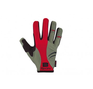 RĘKAWICZKI B-SKIN ROZM. L ENOLA GREY/RED GV-BS529