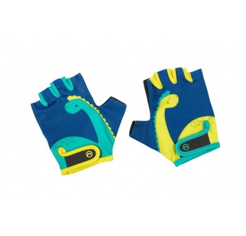 RĘKAWICZKI DZIEC. DINO ROZM. S/M GRANATOWO-ZIELON