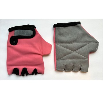 RĘKAWICZKI DZIEC. ROZM. 4 LYCRA RÓŻOWE