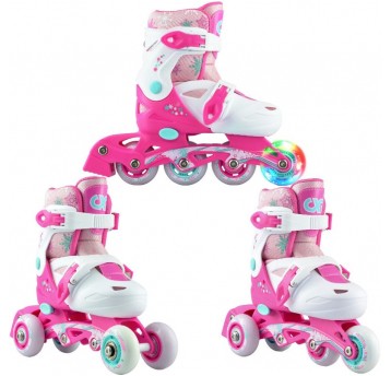 ROLKI CROXER MISSY 3w1 ROZM. 35-38 KOŁA PRZÓD LED