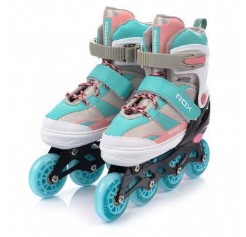 ROLKI MT ROX ROZM. 30-33 /S/ RÓŻ/JASNONIEBIESKI