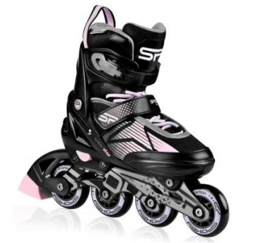 ROLKI ROZM. 33-36 BK/PK SPEED PRO