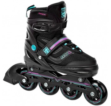 ROLKI RV DRILL ROZM. 34-37cm /M/ MINT/PINK