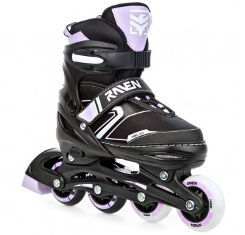 ROLKI RV HELIXI BL/VIOL ROZM. 34-37cm (M) KOŁA LED