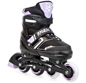 ROLKI RV HELIXI BL/VIOL ROZM. 38-42cm (M) KOŁA LED