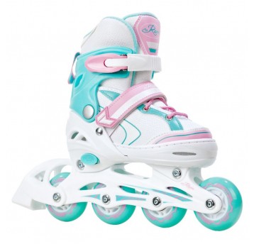 ROLKI RV LIA MINT ROZM. 34-37cm (M) KOŁA LED