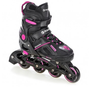 ROLKI RV PULSE ROZM. 37-40 /M/ BLACK/FUCHSIA