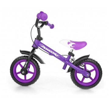 ROWER BIEGOWY DRAGON Z HAMULCEM VIOLET
