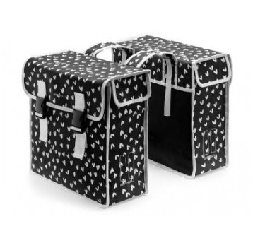 SAKWA BASIL MARA XL 35L WODOODPORNA CZARNA HEARTS