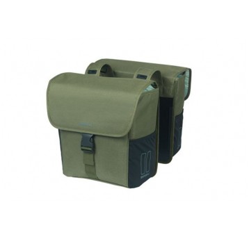 SAKWA BASIL NA BAG. GO DOUBLE BAG 32L DARK GREEN