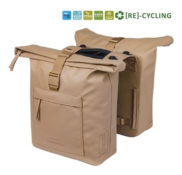 SAKWA BASIL PODWÓJNA BROOKLYN PANNIER 41L SYST MIK