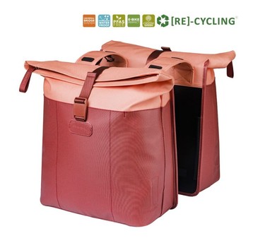 SAKWA BASIL PODWÓJNA VIVE 28-35L BURGUND/PINK