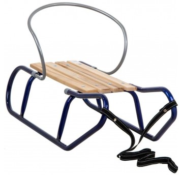 SANKI METALOWE TOMEK Z OPARCIEM NIEBIESKIE