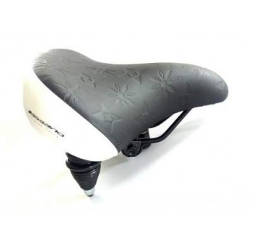 SIODŁO BLOG ADVENTURE DE LUXE CZARNY na sprężynie