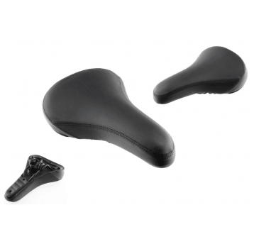 SIODŁO BMX, DIRT CZARNE 240x165mm /XH-SD-04/SD-9