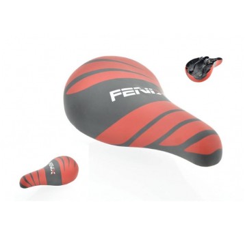 SIODŁO DZIEC. B-1610 CZARNO-CZERWONE