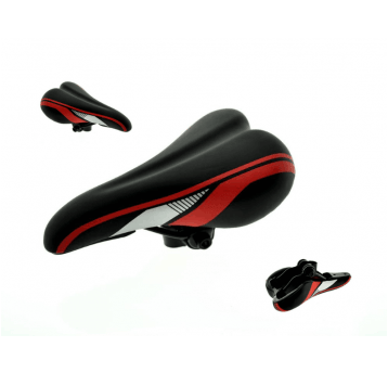 SIODŁO DZIEC. SM-311 CZERWONO-SREBRNE